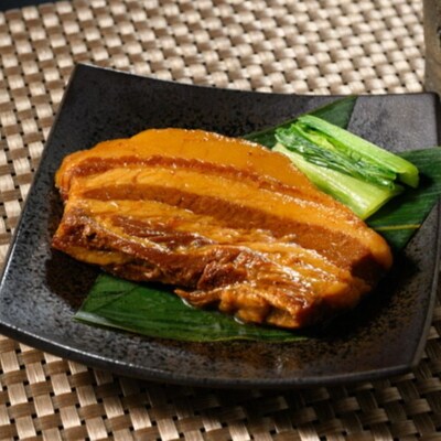 豚肉の甘露煮(豚バラ):(110g×5)【常陸の輝き】【古河ブランド認証品】 _BC07
