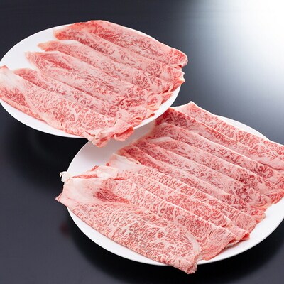 古河市で育った常陸牛!霜降(ロース)すきやき用800g | 肉 牛肉 800グラム _AO06