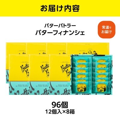 バターバトラー バターフィナンシェ(12個×8箱セット)