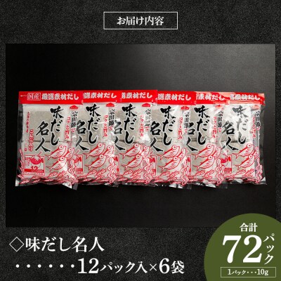 無添加だし だしパック 計72パック 鰹味 お出汁 スピード発送 配送 mk-0001