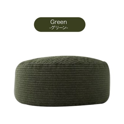 コロン コーディロイ GRN ビーズクッション CO-5524D|09_flx-290101a