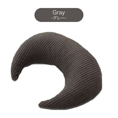 サポートビーズクッション ルナ コーデュロイ LUNA GRY|09_flx-350101c
