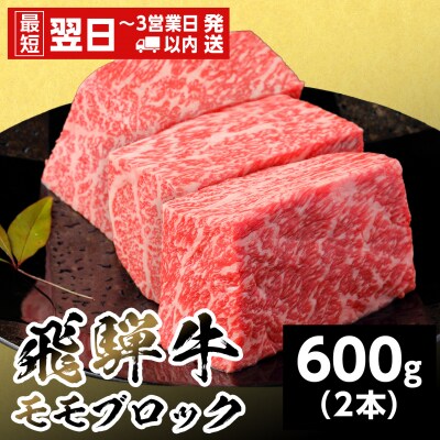 飛騨牛 ももブロック 600g 300g×2本 赤身 ローストビーフ 養老ミート