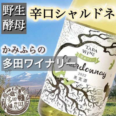 【野生酵母】辛口白ワイン*シャルドネ100%* かみふらの 多田ワイナリー