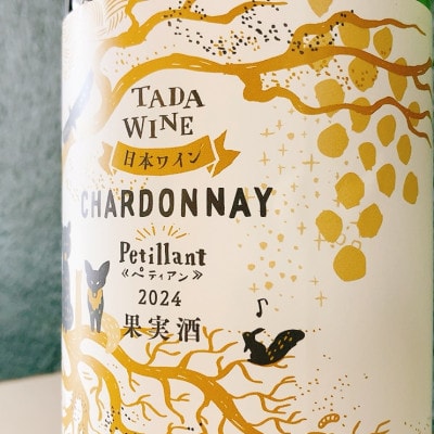 【酸化防止剤無添加】エレガントな正統派ペティアン　シャルドネ100%の微発泡ワイン