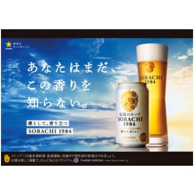 伝説のホップ　SORACHI 1984　350ml　12本入り×2セット(24本入り)