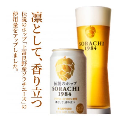 伝説のホップ　SORACHI 1984　350ml　12本入り×2セット(24本入り) 2箱