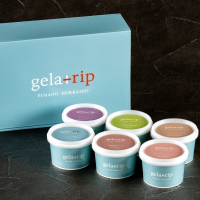 gelatrip's selectionジェラート6個BOX