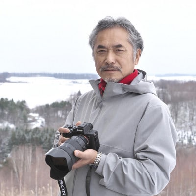 写真集「富良野・美瑛の四季　風雅」1冊とオリジナルポストカード10枚セット