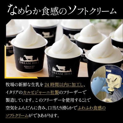 ドリームドルチェ A2ミルク 生ソフトクリーム 130ml×8個 北海道 アイス スイーツ