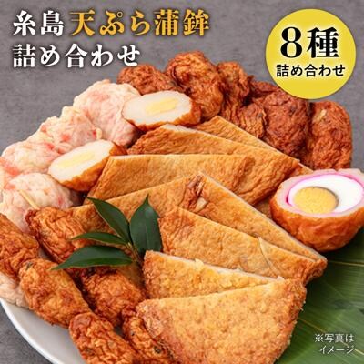 天ぷら 蒲鉾 詰め合わせ (8種20点) Cセット/村島蒲鉾店 [AHH009]