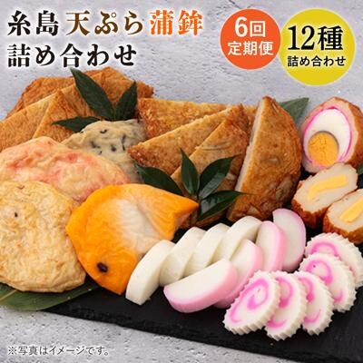 【全6回定期便】天ぷら 蒲鉾 詰め合わせ (12種17点) Aセット/村島蒲鉾店[AHH004]