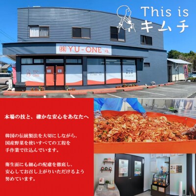 本格絶品 キムチ( ねぎ )150g × 3個
