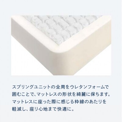 ドリームベッド サータグランド ステイタス Pシングル[No5895-0670]