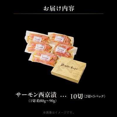 サーモン西京漬 10切(2切×5パック)_HD139-020