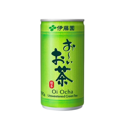 緑茶 お～いお茶 缶 190g ×2ケース 伊藤園[No5895-0419]