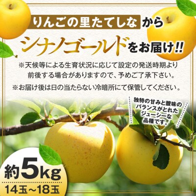 シナノゴールド(約5kg、優14～18玉)