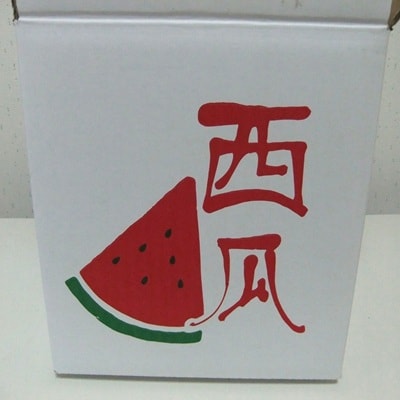 大玉すいか(祭りばやし)1個　0030-2624