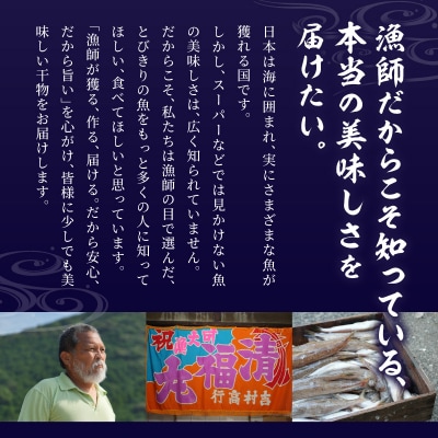 船長が作る、届ける、こだわりひものセット(大)_S072-006A