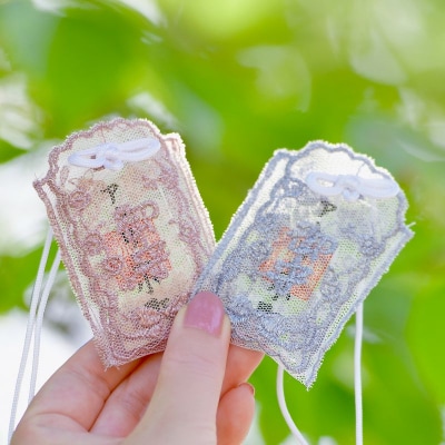 先行予約 アトリエ小町お守り ピンク 薔薇 青木美沙子さんコラボ[No.5325-0741]