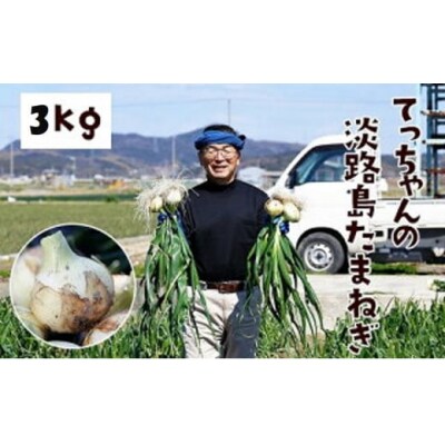 てっちゃんの淡路島たまねぎ3kg