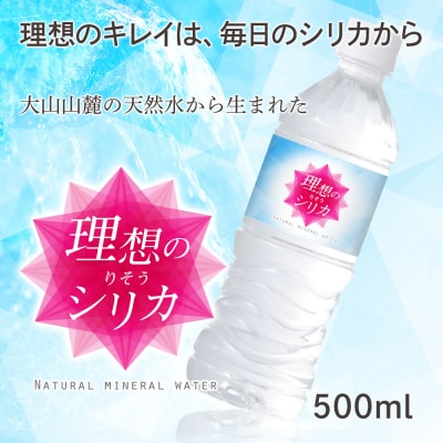 理想のシリカ 500ml × 48本 