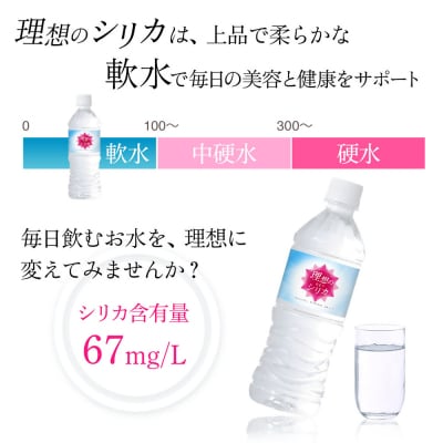 理想のシリカ 500ml × 48本 