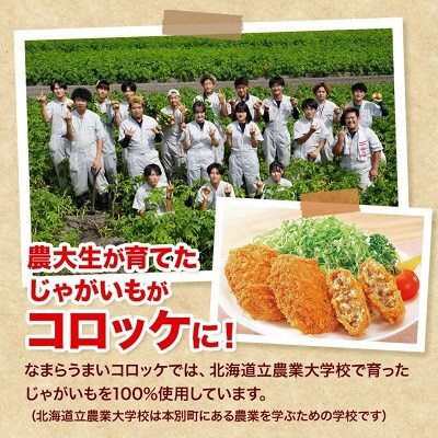 北海道十勝本別町なまらうまいコロッケ(75g×5個入り)2袋セット