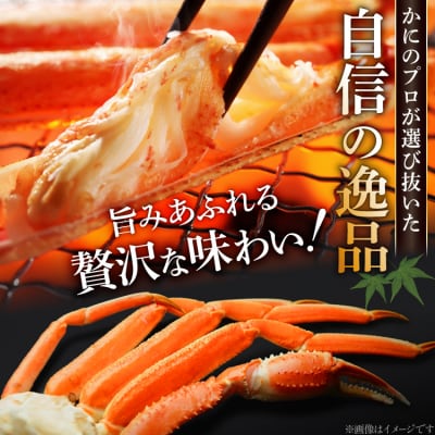 かに ボイル済み 本ずわいがに 脚 3L～4L 総重量 2kg [20564764]