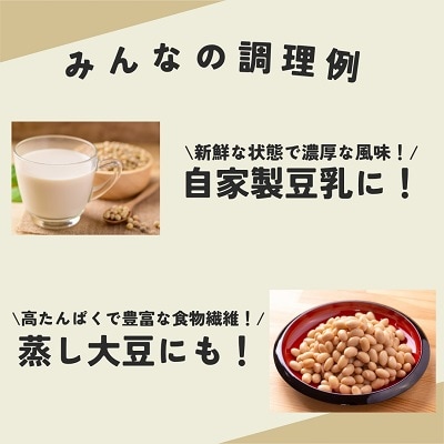 北海道十勝本別町産令和7年産白目大豆約5kg