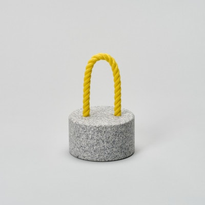 FUJ #1 Yellow|庵治石ドアストッパー