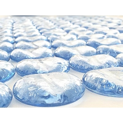 【Aji Glass】　箸置き　くぼみ　泡　2個セット　(GIFT BOX付)
