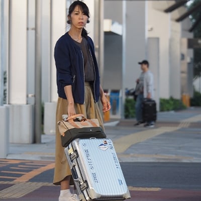 【受注生産】　瀬戸内がたくさん詰まった、オリーブ染めミニボストンバッグ　栃木レザーバンドタイプ