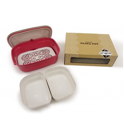 レンジ対応可能　食材を新鮮に密閉できる!大きな保存容器　PAINA POT(パイナポット)