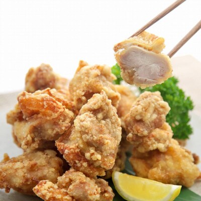 阿波尾鶏もも肉のからあげ　大容量1kg(500g×2)