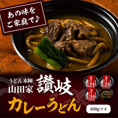 うどん本陣山田家 冷凍個食鍋 讃岐カレーうどん