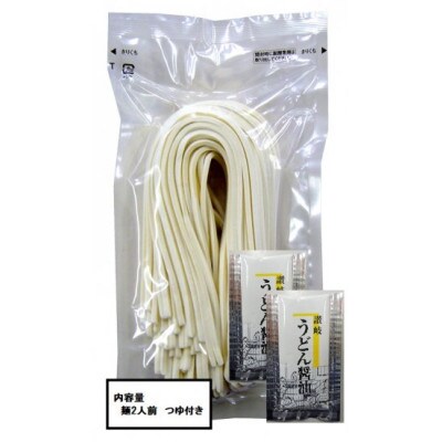 丸池製麺所の半生うどん　つゆ付き　12人前(2人前×6袋)