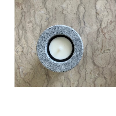 庵治石キャンドルスタンド