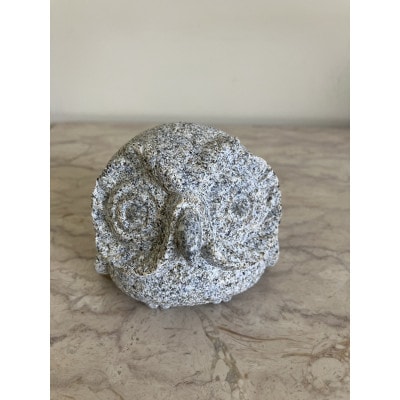 庵治石ふくろう置物