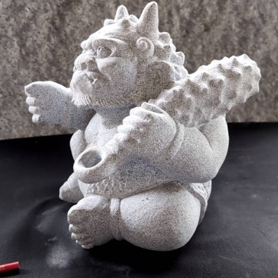 庵治石「鬼っこ」鬼まる