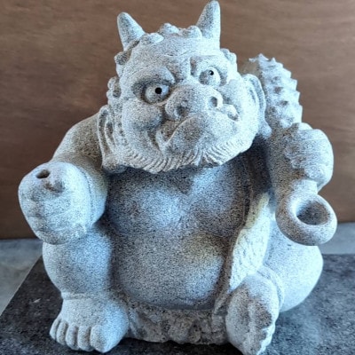 庵治石「鬼っこ」鬼まる