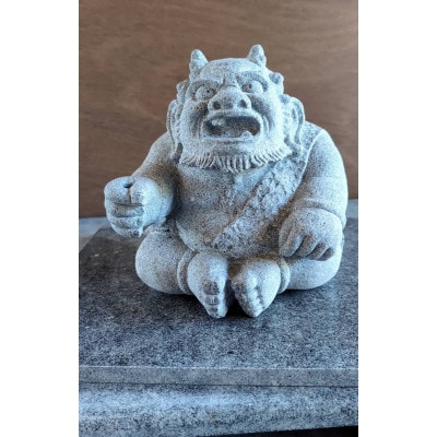 庵治石「鬼っこ」げん爺