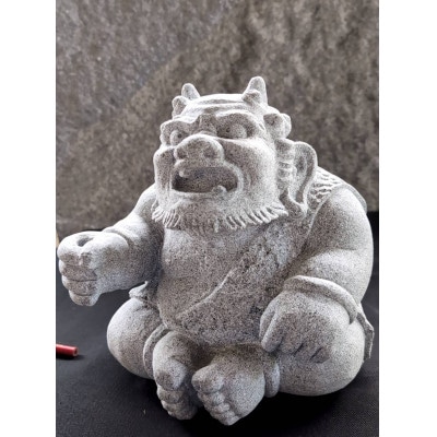 庵治石「鬼っこ」げん爺