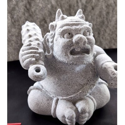 庵治石「鬼っこ」どん太