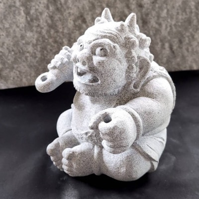 庵治石「鬼っこ」どん太