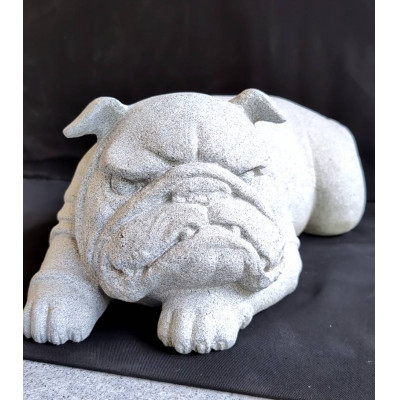 庵治石　ブルドッグ