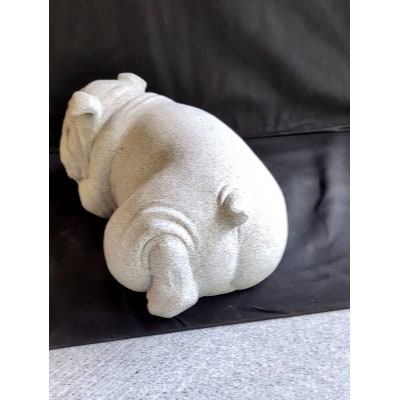 庵治石　ブルドッグ