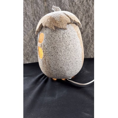 庵治石「石あかり」この実(たまご型)