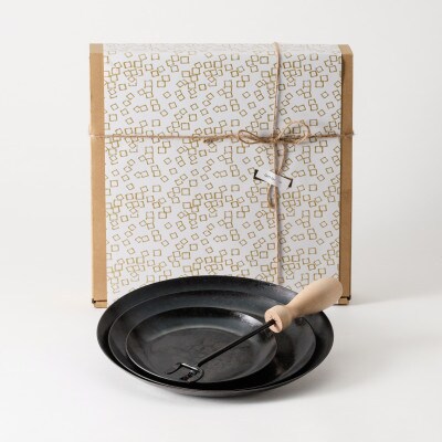 【ギフト包装】タキビズム TAKIBISM フライパンディッシュセット [槙塚鉄工所]