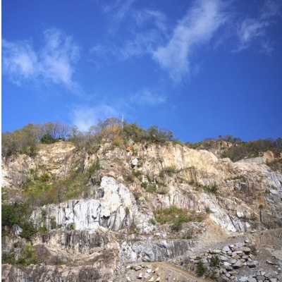 庵治石7個セット (加工なし) 焚火台 STONE QUEST ネジ式脚用